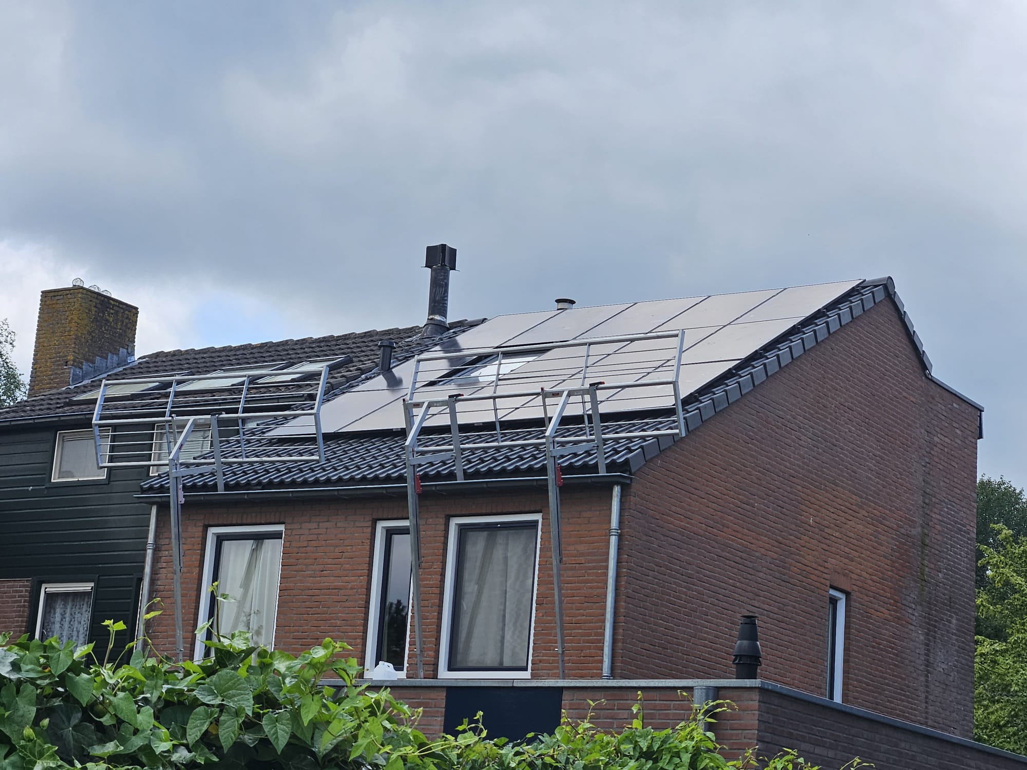 Zonnepanelen op dak